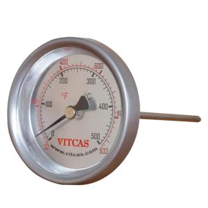 Pitsaahju sondtermomeeter 0–500 °C